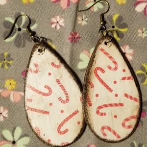Wood earrings